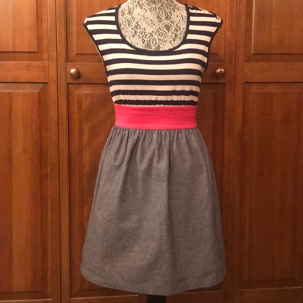 [Belle Du Jour] Stripe Dress | Medium